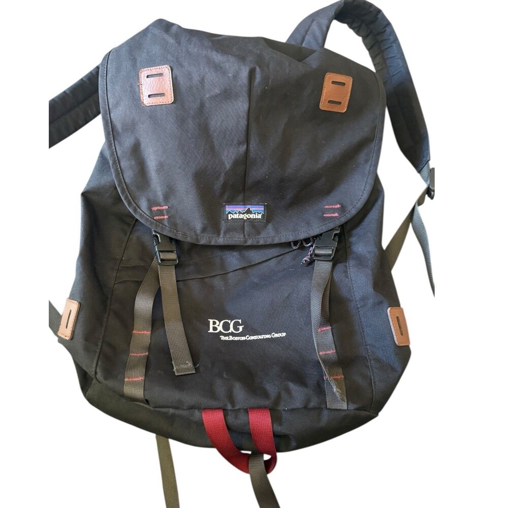 Patagonia Arbor Pack 26L Backpack Black 47956 BCG Boston Consulting Group Logo